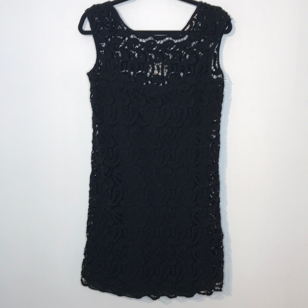 nicole Miller artelier cut out crochet dress